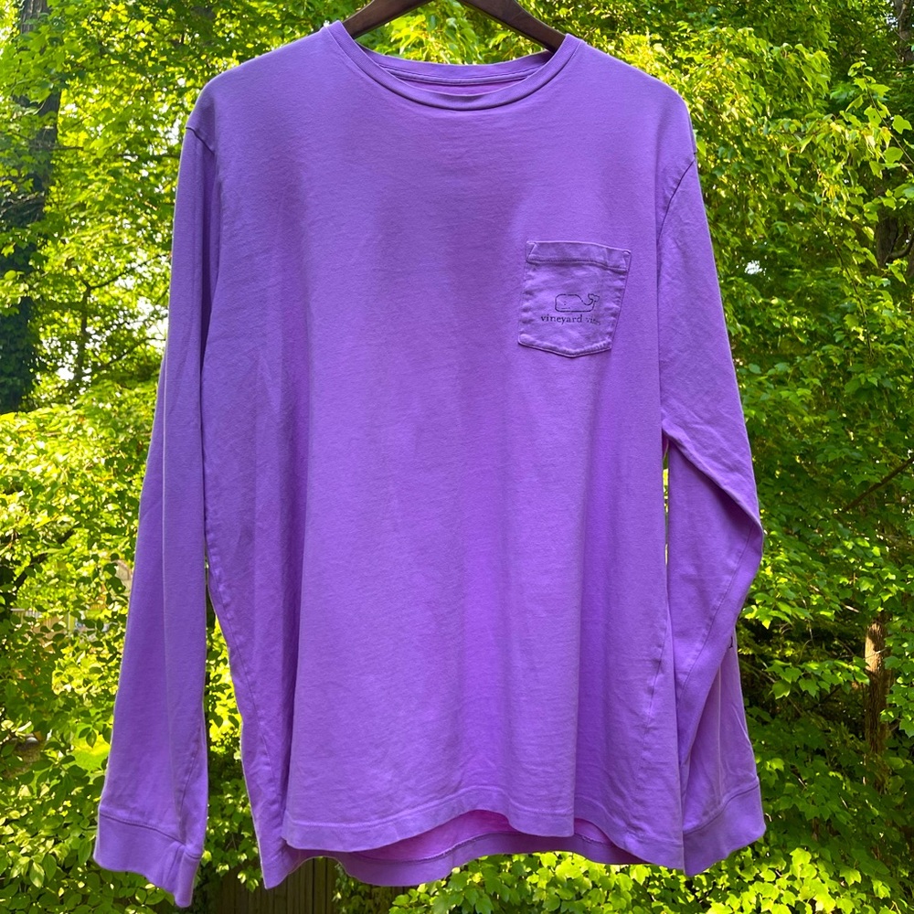 Purple Vineyard Vines tee
